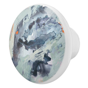 Polyphonic Sea - Blue Ceramic Knob