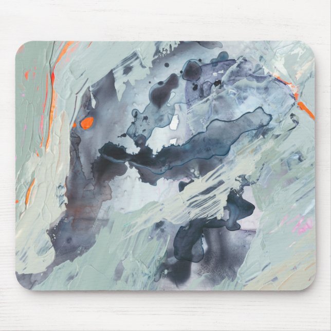 Polyphonic Sea - Blue Mouse Mat (Front)