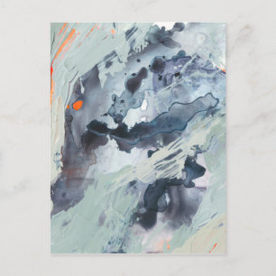 Polyphonic Sea - Blue Postcard