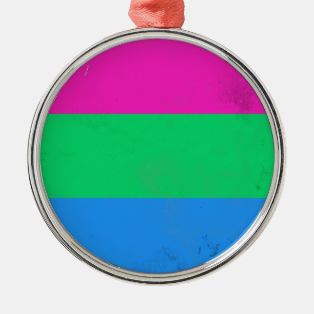 Polysexual Metal Tree Decoration (Front)