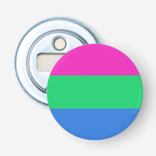 Polysexual Pride Flag Bottle Opener