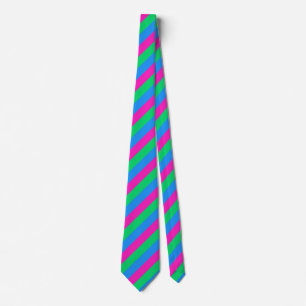 Polysexual Stripes  Tie