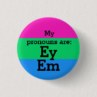 Polysexuality Flag with Ey/Em Pronouns