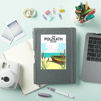 Polzeath, Cornwall Seaside travel poster