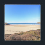 Polzeath Magnet<br><div class="desc">Situated on the north coast of Cornwall roughly seven miles from Wadebridge is the village of Polzeath. With a large sandy beach at low tide, Polzeath is one of England's most well known beaches for surfing due to the Atlantic Ocean swells rolling in and therefore is a very popular place...</div>