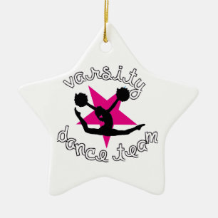 Pom Dance team Ceramic Tree Decoration