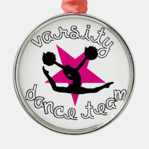 Pom Dance team Metal Tree Decoration