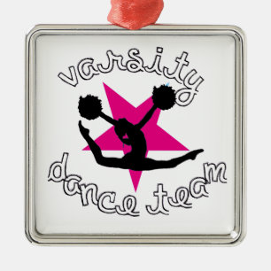Pom Dance team Metal Tree Decoration