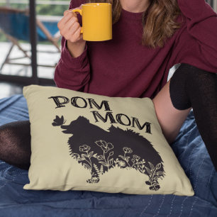 Pom Mum Pomeranian Dog-Lover Cushion