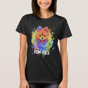 Pom Pals  Pomeranian Humor Pom Pom Dog Mom Dog Dad T-Shirt