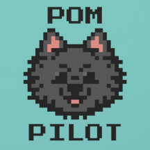 Pom Pilot - Car Magnet