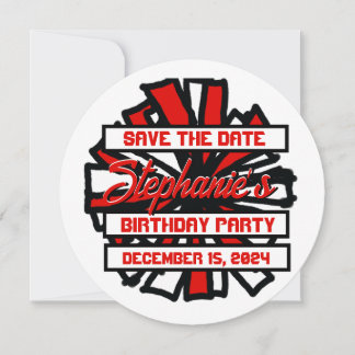 Pom Pom #7 Invitation