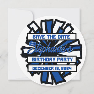 Pom Pom Flat Invitation, #2 Invitation