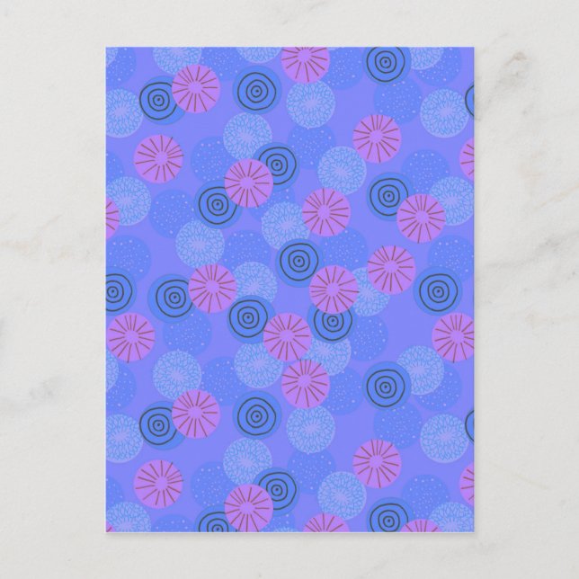 Pom-pom Postcard (Front)