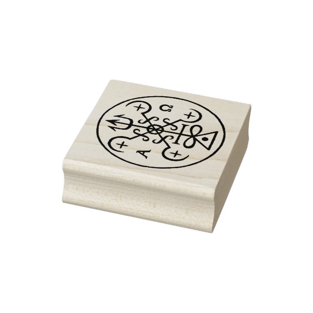 Pomba Gira Symbol Rubber Stamp (Stamp)
