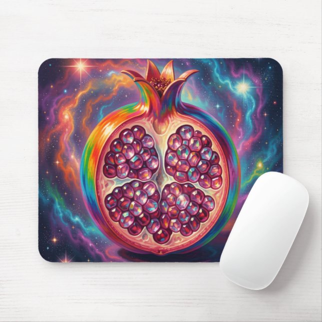 Pomegranate´1 Mouse Mat (With Mouse)