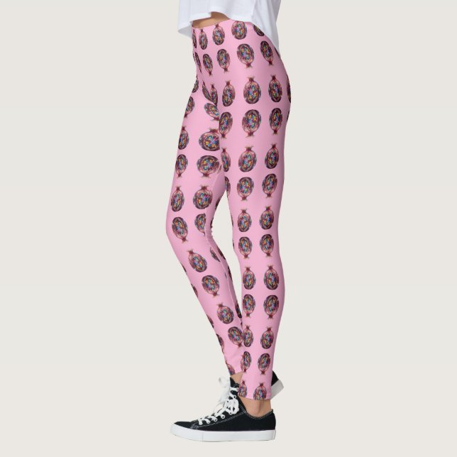 Pomegranate´4 Leggings (Left)