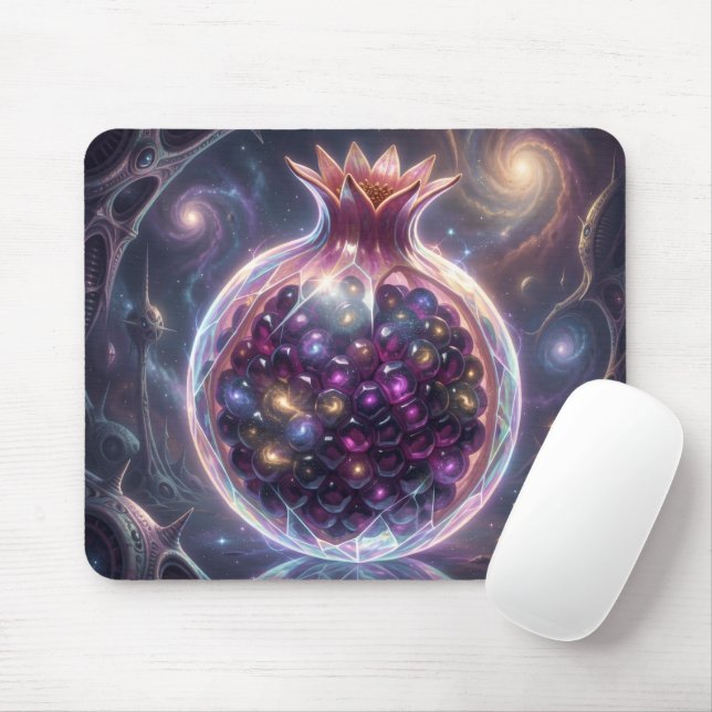 Pomegranate´5 Mouse Mat (With Mouse)