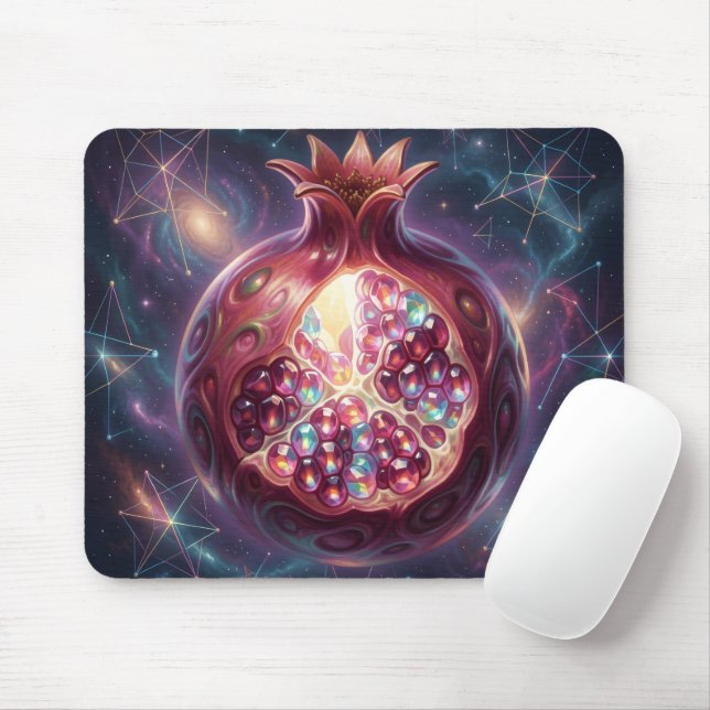 Pomegranate´7 Mouse Mat (With Mouse)
