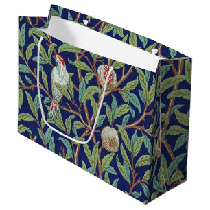 Pomegranate and Little Bird, William Morris Large  Large Gift Bag