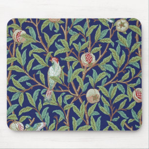 Pomegranate and Little Bird, William Morris Mouse Mat