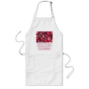 Pomegranate apron