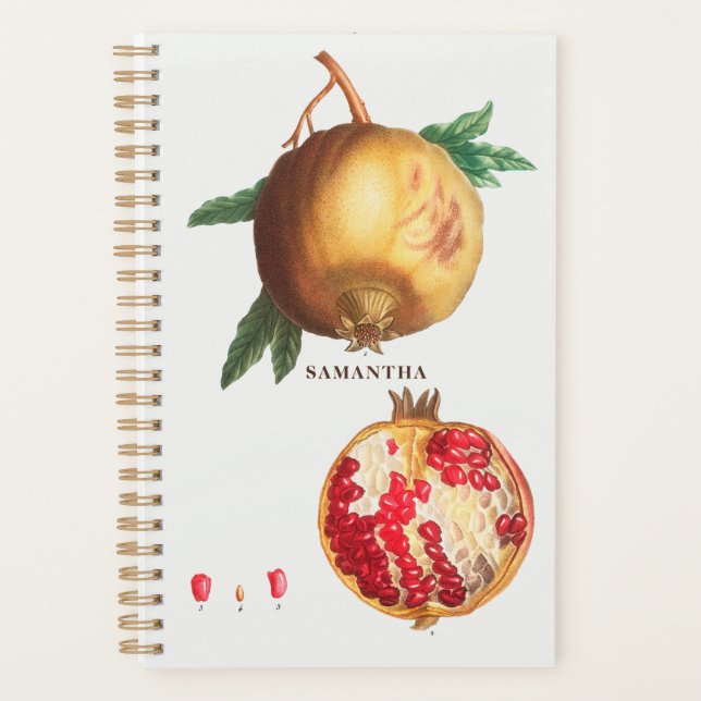 Pomegranate by Redouté Planner (Front)