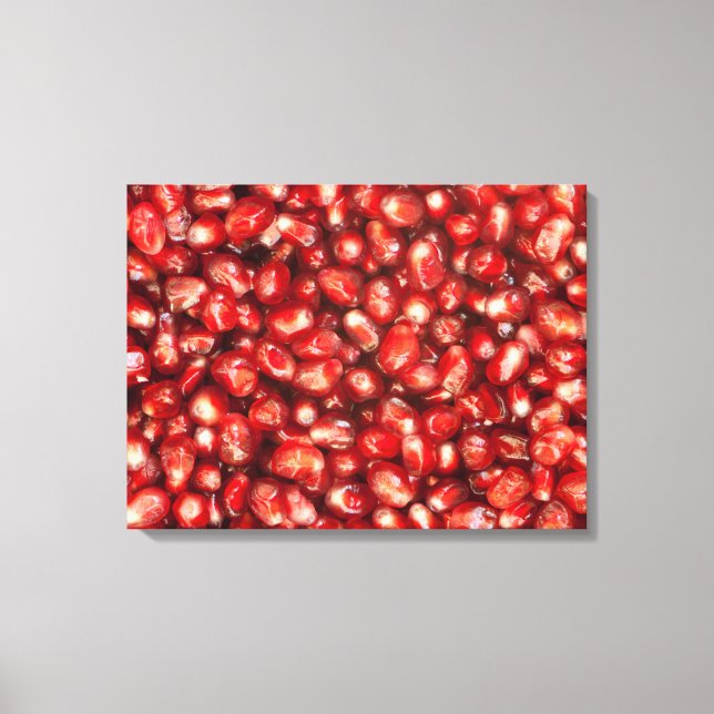 Pomegranate Canvas Print (Front)