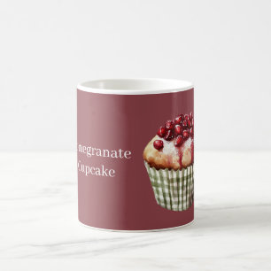 Pomegranate Cupcake Coffee Mug