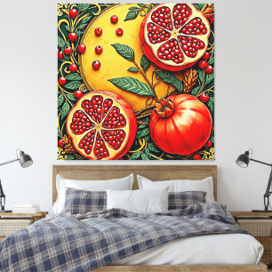Pomegranate Elegance Art Print
