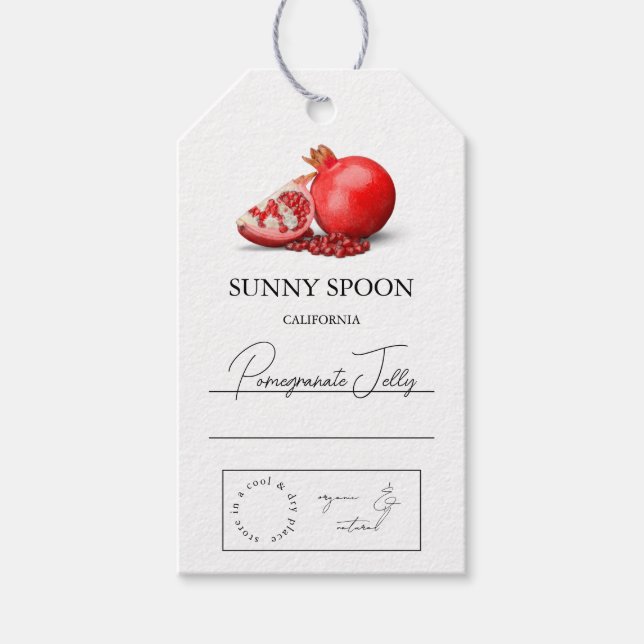 Pomegranate Hang Tag (Front)