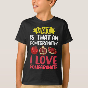 Pomegranate Juice Tree Seeds Fruit Flower Plant T-Shirt