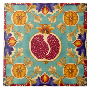 Pomegranate Love Tile