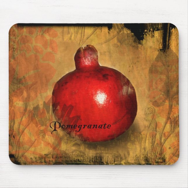 Pomegranate Mouse Mat (Front)