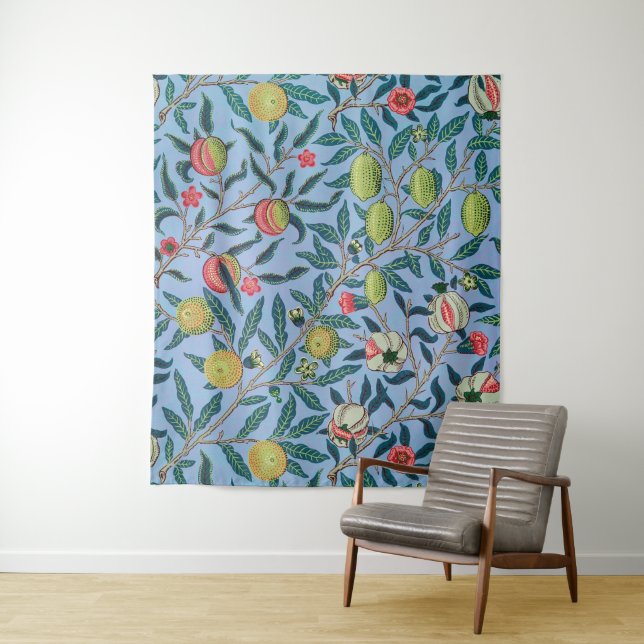 Pomegranate Pattern by William Morris Tapestry (In Situ)