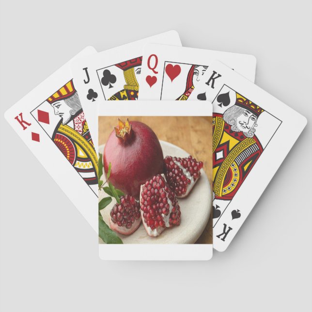 Pomegranate Playing Cards (Back)