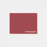Pomegranate red colour name