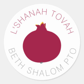 Pomegranate Red Custom Stickers