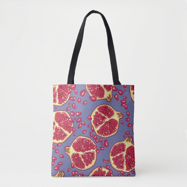 Pomegranate seamless pattern. tote bag (Front)