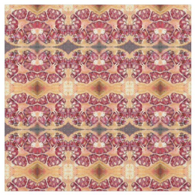Pomegranate Seeds Pattern Fabric (Close Up)