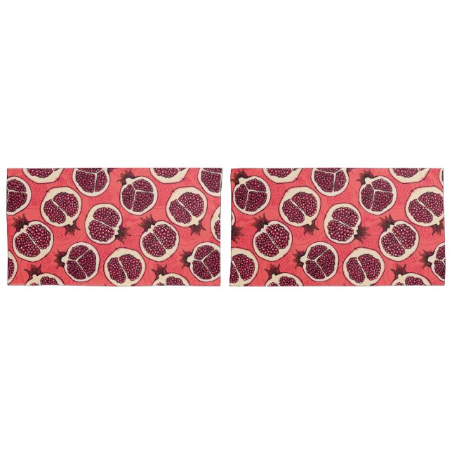 Pomegranate slices 2 pillowcase (Front-Set)