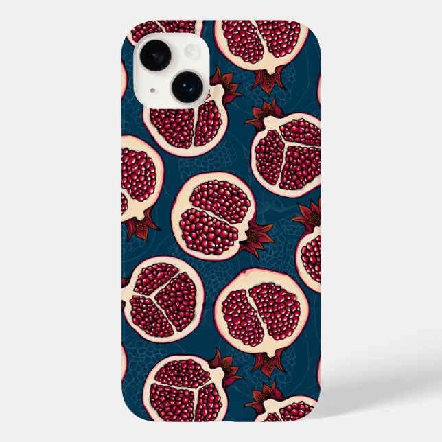Pomegranate slices Case-Mate iPhone case (Back)