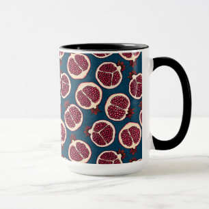 Pomegranate slices mug
