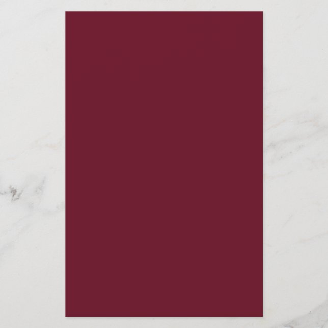 Pomegranate Solid Colour Flyer (Front)