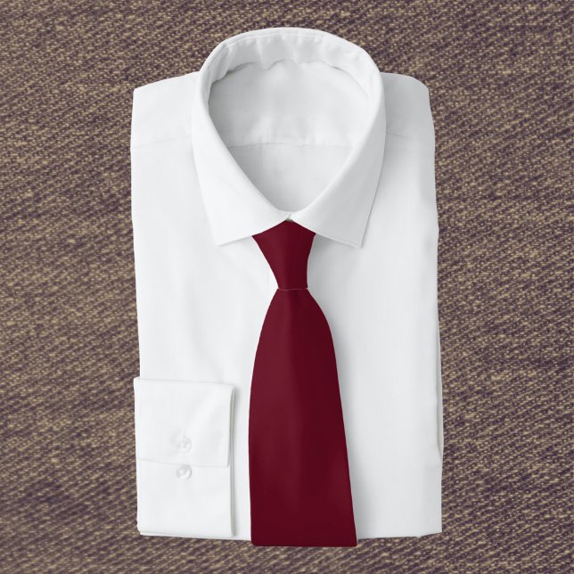 Pomegranate Solid Colour Tie (Creator Uploaded)