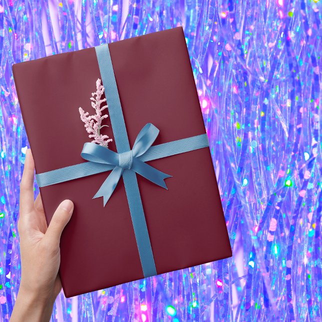 Pomegranate Solid Colour Wrapping Paper (Creator Uploaded)
