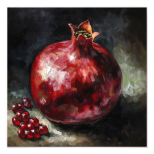 Pomegranate   Still Life  Photo Print
