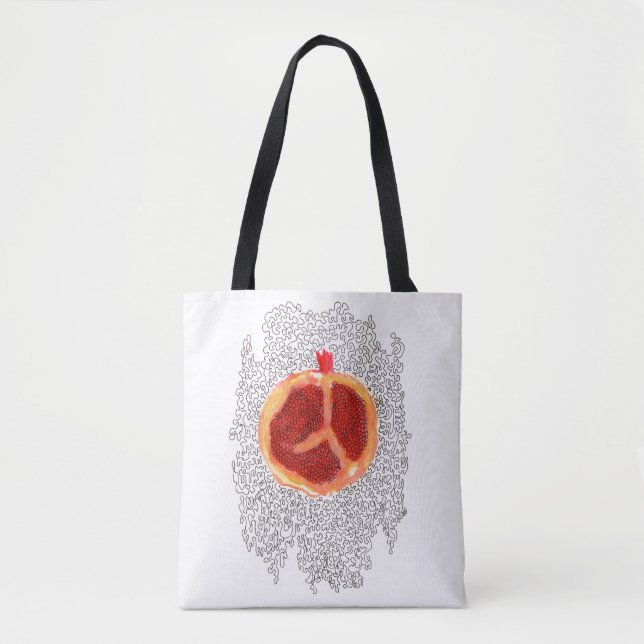 Pomegranate Tote Bag (Front)