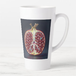 Pomegranate – Valuable Fruit for Health Latte Mug