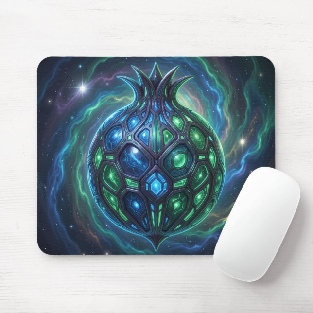 Pomegranate - Valuable Fruit for Health Mouse Mat (With Mouse)